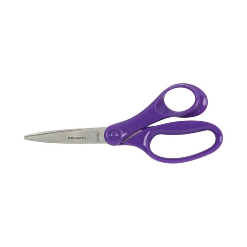 Fiskars Schulschere 18cm lila 12+